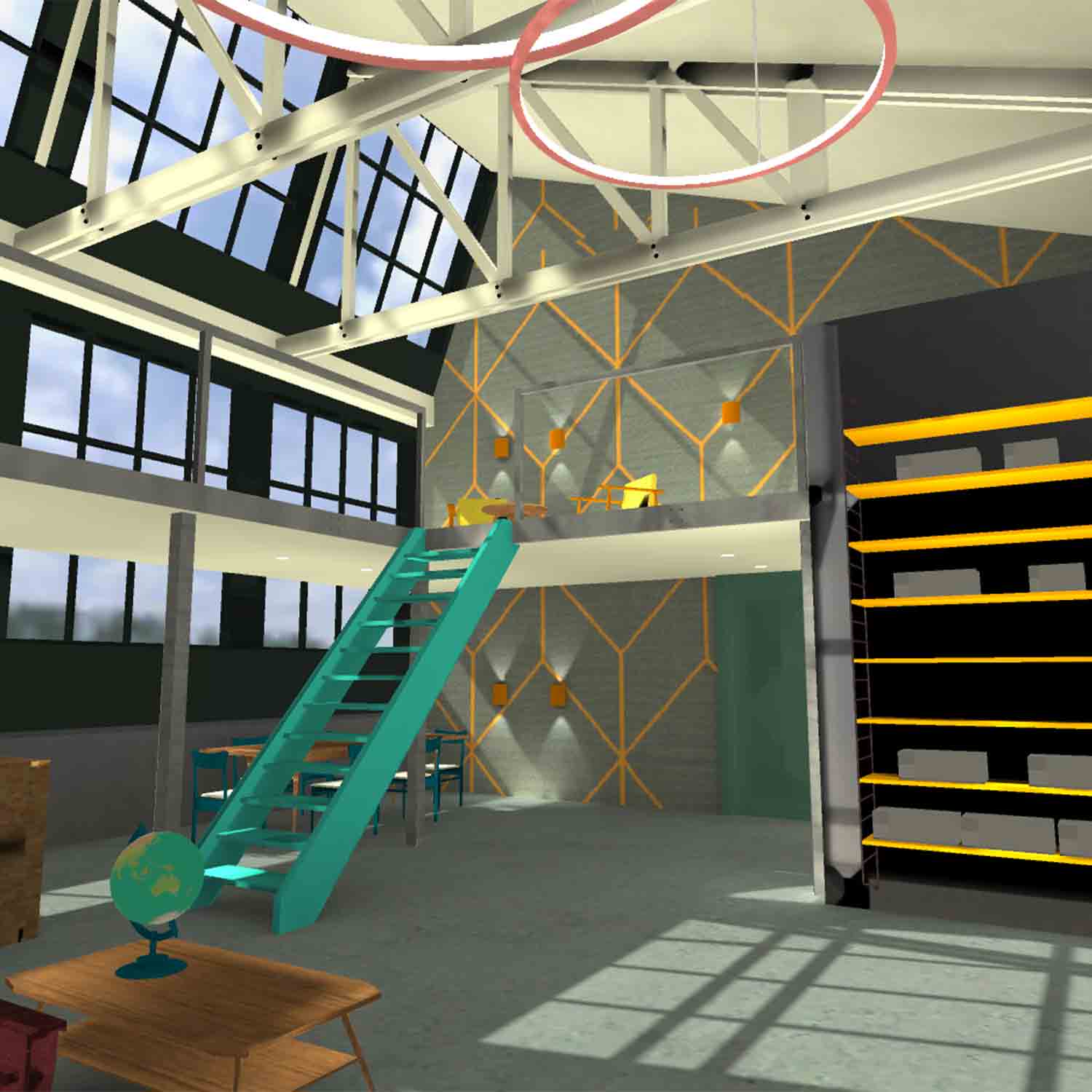 360° view on mobile phone
